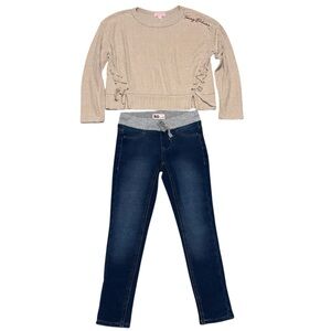 6X Girls Matching Set SO Jeans Tommy Bahama Sweater